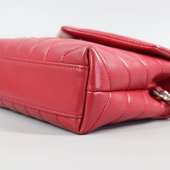 SAINT LAURENT YSL Toy Loulou Rouge - Picture 8 of 16